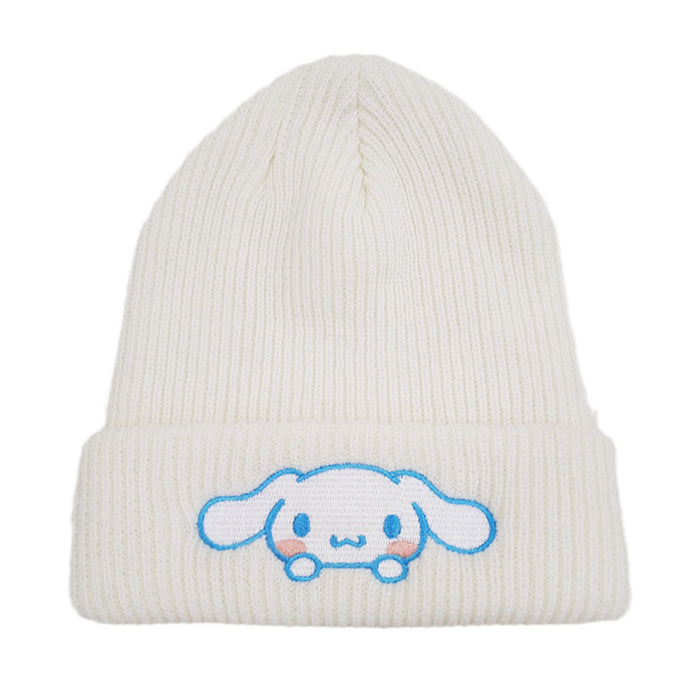 Wholesale Cartoon Embroidery Acrylic Warm Knitted Wool Hat JDC-FH-BoD014