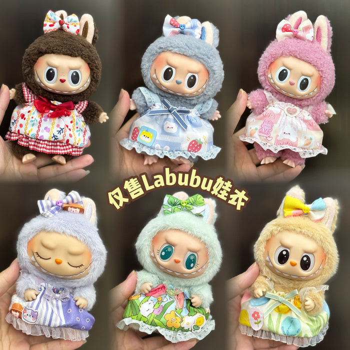 Wholesale 17cm Plush Doll Pendant Sitting Dress Replacement Set