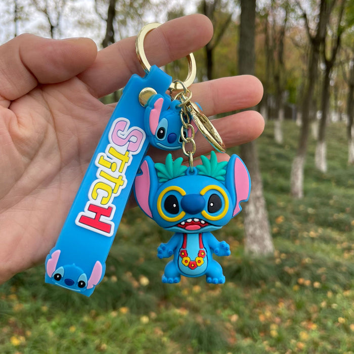 Wholesale Cartoon 3D Doll Keychain, Car Keychain, Bag Pendant