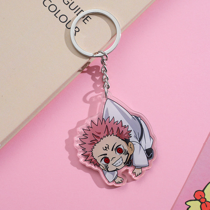 Wholesale Cartoon Cute Acrylic Keychain JDC-KC-AnDao010