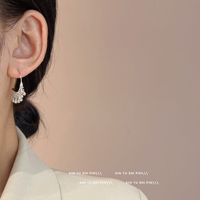 Wholesale Simple tassel earrings with a light luxury temperament and a high-end feel