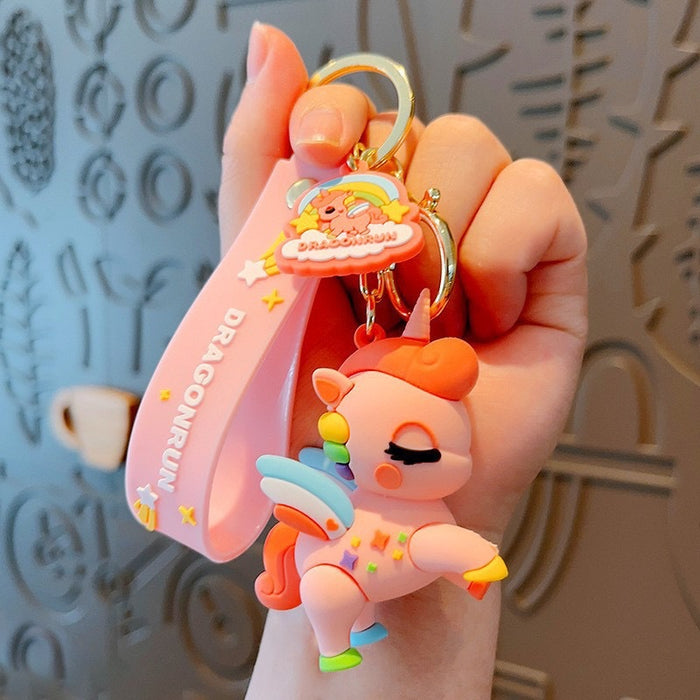 Wholesale Internet celebrity keychain pendant, doll backpack pendant, trendy cartoon doll pendant, cute