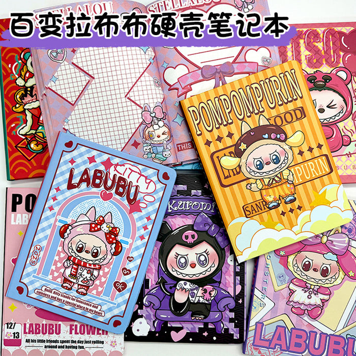 Wholesale Cartoon cute notebook cartoon notepad  anime hard cover book