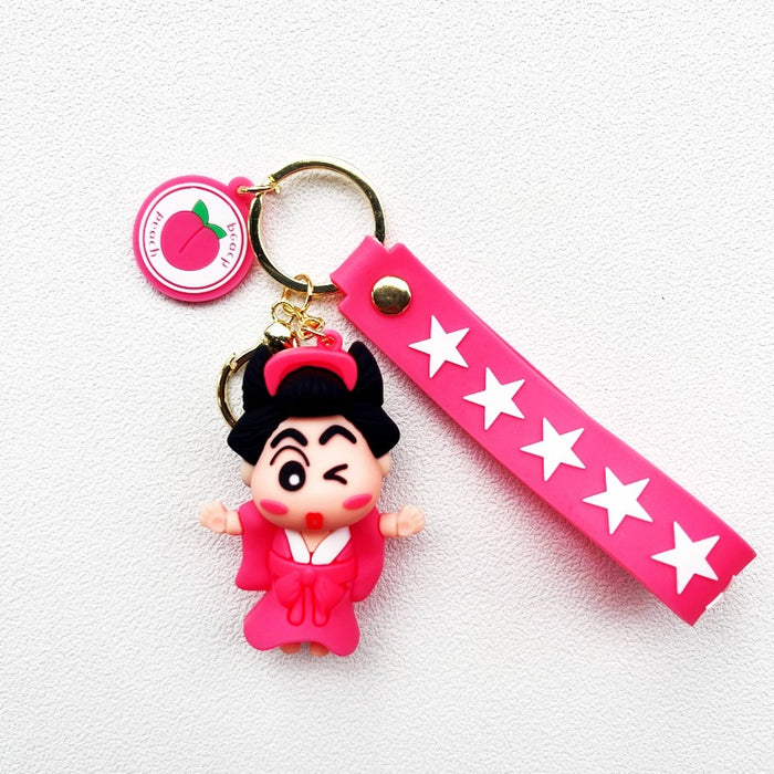 Wholesale PVC Cartoon Doll Keychain JDC-KC-WuYi168