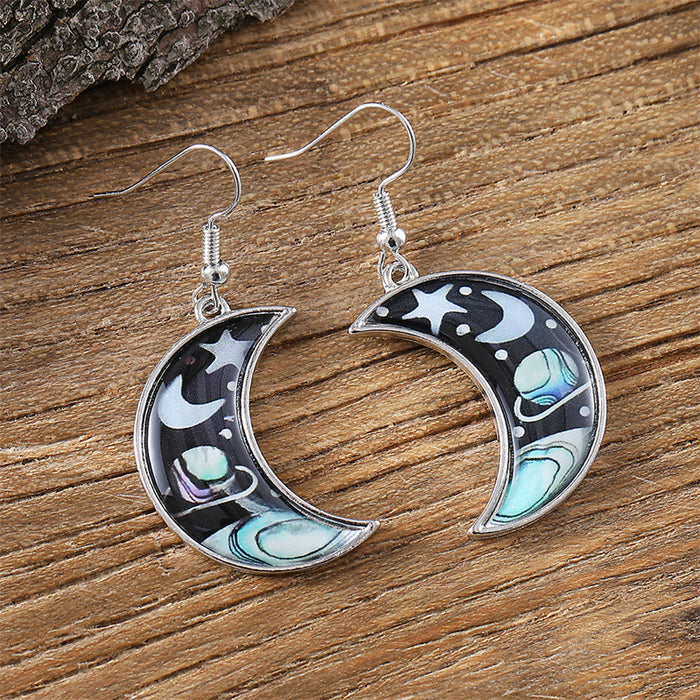 Wholesale Vintage Planet Moon Earrings JDC-ES-Jings013