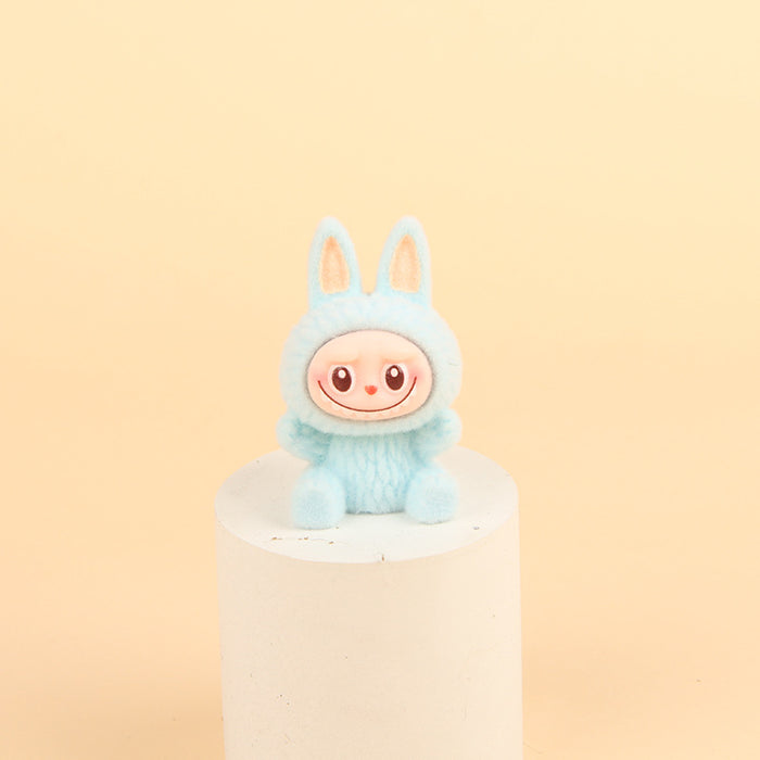 Wholesale Cute Resin Particle Solid Color Keychain Pendant