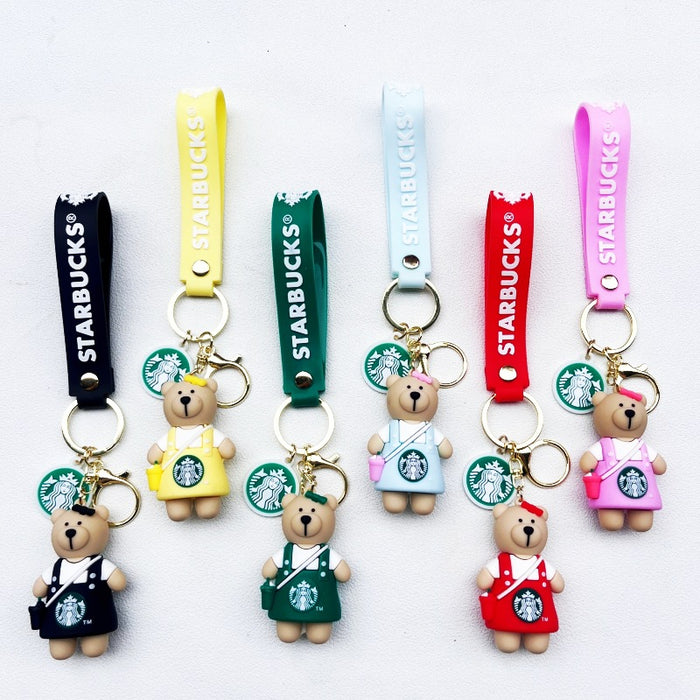 Wholesale PVC Cartoon Doll Keychain JDC-KC-WuYi107