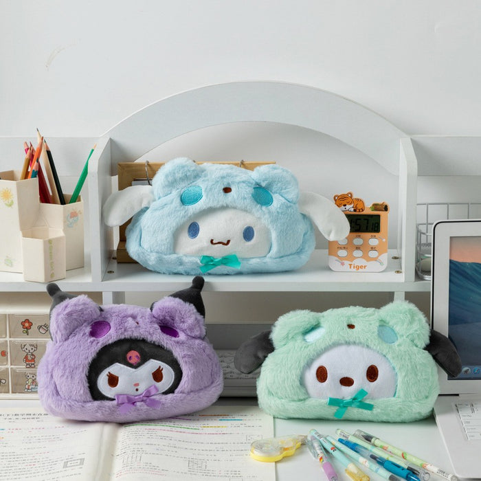 Wholesale Plush cartoon pencil case