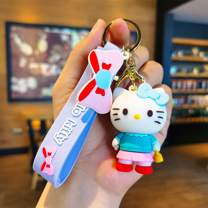 Wholesale Cartoon Doll Silicone Keychain JDC-KC-Tingm238