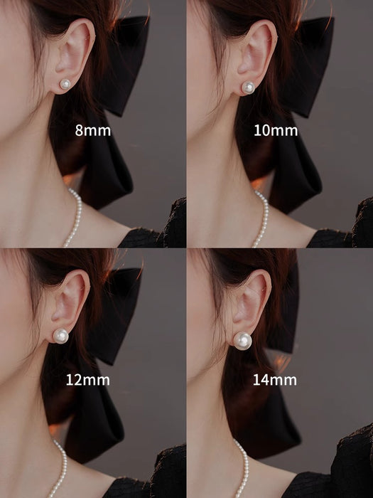 Wholesale  Pearl S925  silver earrings  earrings ear clip