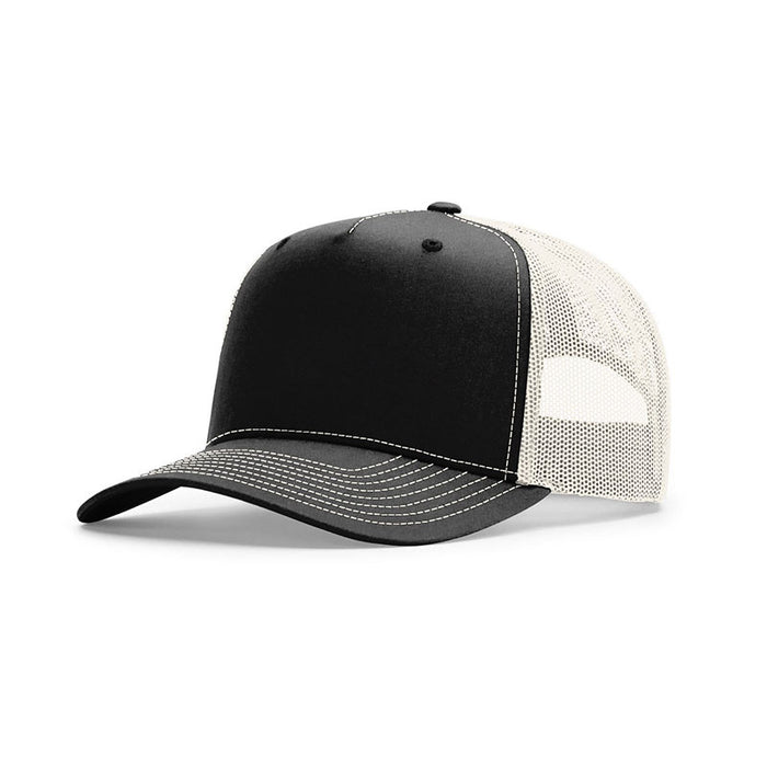 Wholesale Sunscreen breathable slightly curved baseball cap 5-piece mesh cap
