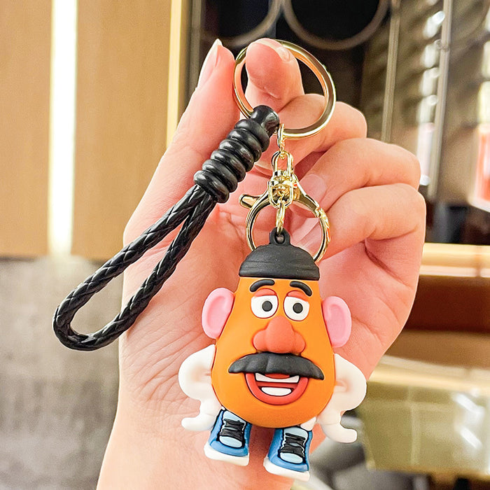 Wholesale PVC Cartoon Coin Purse Keychain JDC-KC-Benxin009