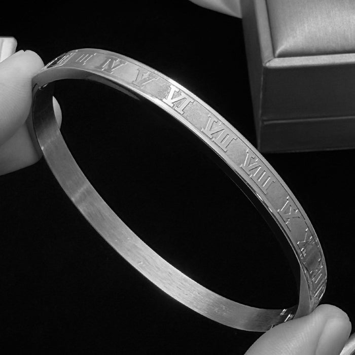 Wholesale Titanium Steel Starry Sky Zircon Bracelet Women S Everyday Wear Chic Fashion Jewelry Gift
