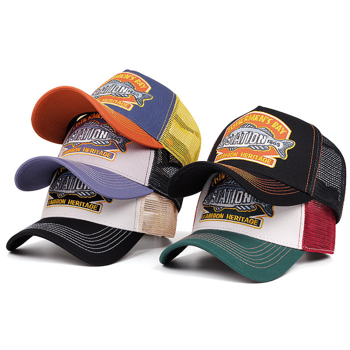 Wholesale Cap Spring and Summer Breathable Mesh Baseball Cap Outdoor Transport