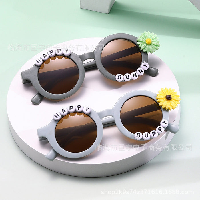 Wholesale Children's sunglasses, sunscreen glasses, UV resistant sunglasses, baby sunglasses