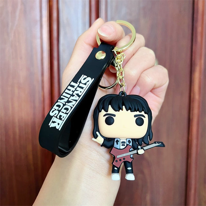 Wholesale Creative Cartoon Silicone Keychain JDC-KC-JinB030