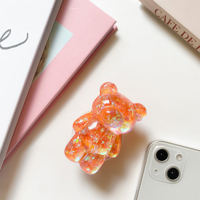 Wholesale 3D Holographic Bear Pop-out Phone Grips