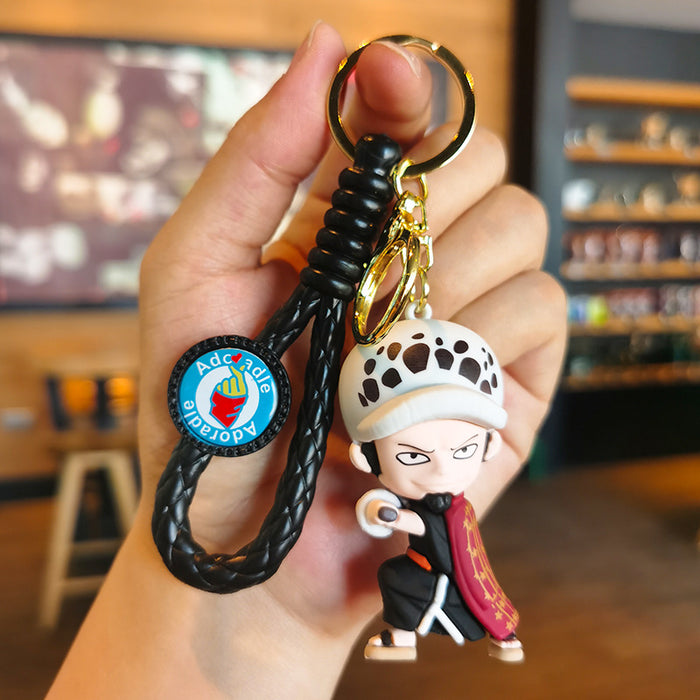 Wholesale Cartoon Doll Rubber Keychain JDC-KC-Tingm021