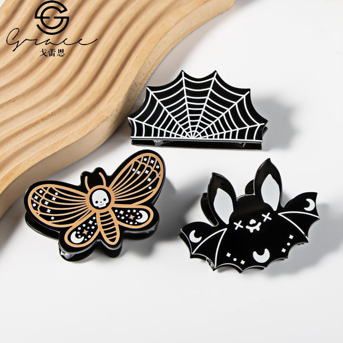 Wholesale   Web Bat Claw Hair Clip For Women Handmade Acrylic Fashion Hair Accessory Chic Gift
