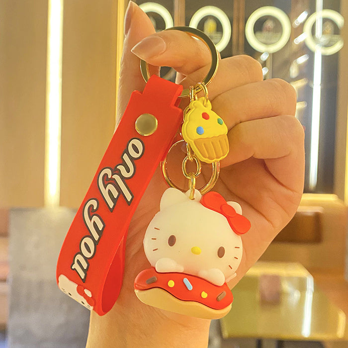 Wholesale Silicone Cartoon Doll Keychain JDC-KC-Benxin013