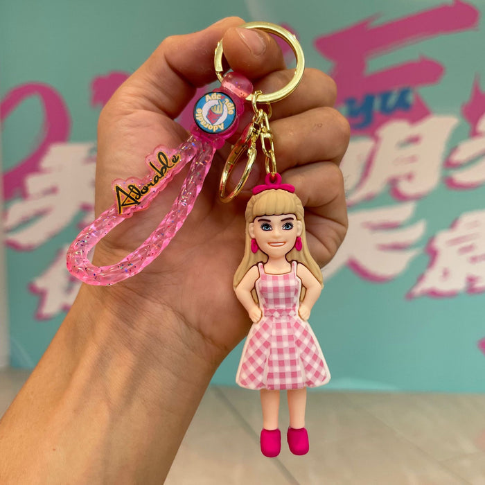 Wholesale Keychain Cartoon Doll Girl Bag Pendant Accessories Exquisite Small Gifts Wholesale