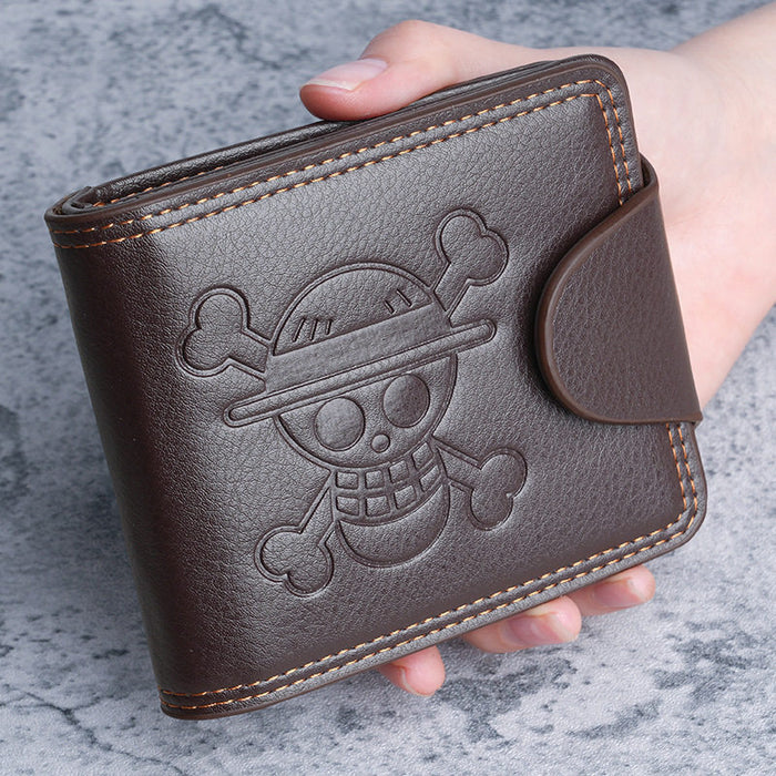 Wholesale Urban Simplicity Short Men' s Wallet Black PU Leather Multiple Card Slots Boutique Resale