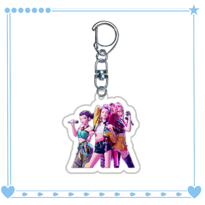 Wholesale Anime Custom Acrylic DIY Keychains