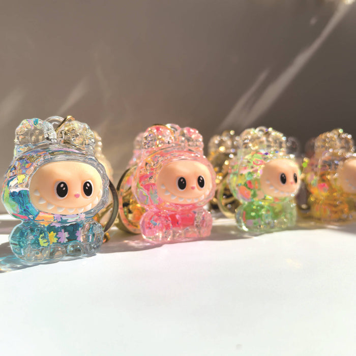 Wholesale Liquid-Filled Quicksand Keychain