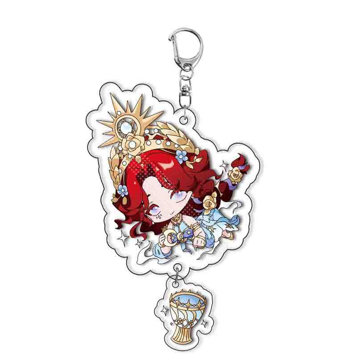 Wholesale Acrylic Keychain cartoon characters Pendant Cute