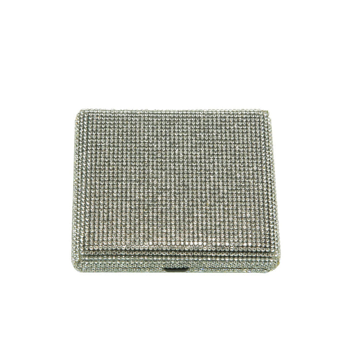Wholesale Slim Rhinestone Cigarette Case For Women Trendy Anti Pressure Moisture Proof Multi Color Fashion Accessory