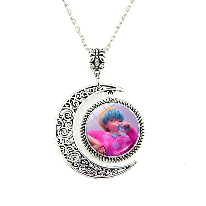 Wholesale Anime Cartoon Sweater Chain Necklace