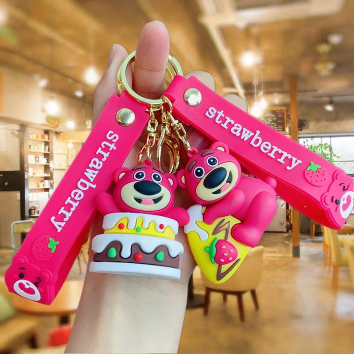 Wholesale Cartoon Doll Silicone Keychain JDC-KC-MingT074