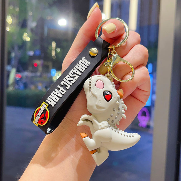 Wholesale Dinosaur Keychain Cartoon Figurine Car Key Ring