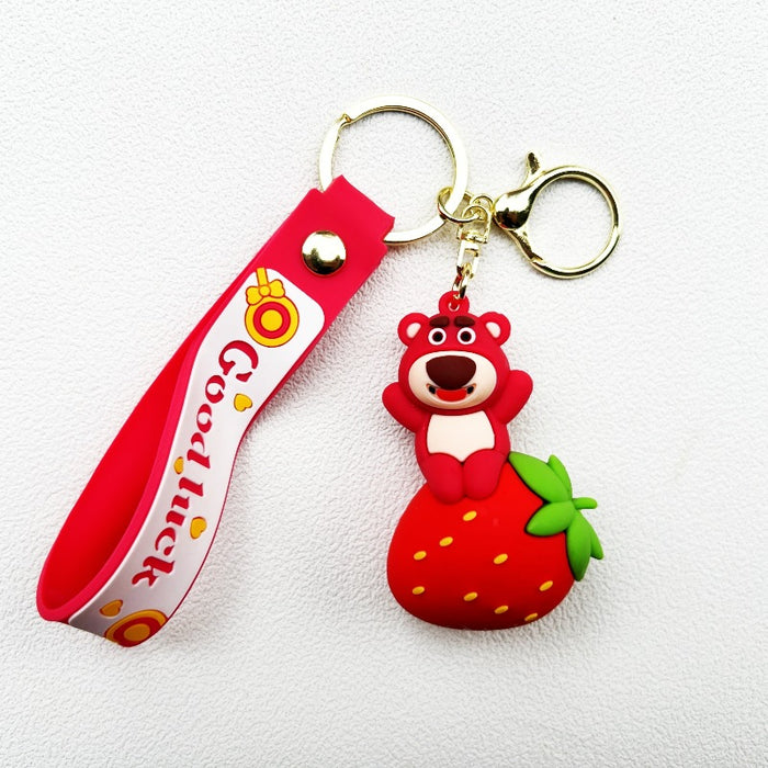 Wholesale PVC cartoon doll Keychain JDC-KC-WuYi094