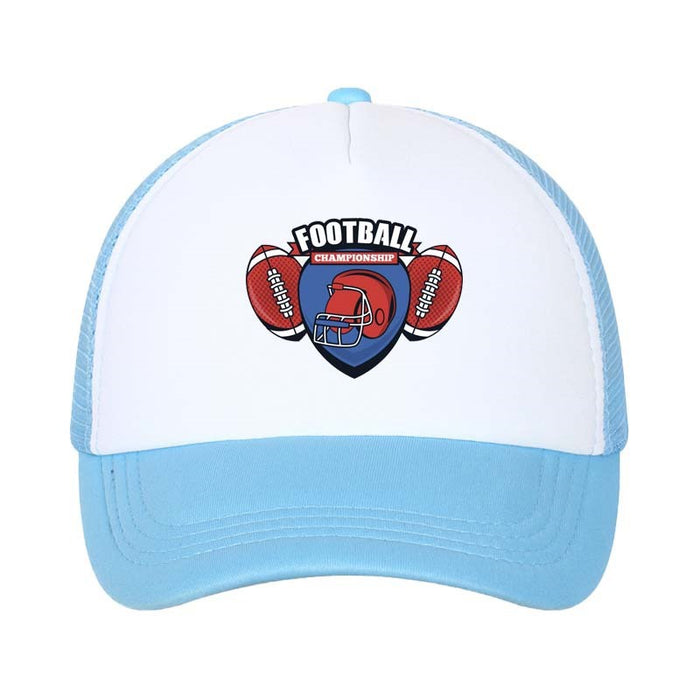 Wholesale Football Print Polyester Baseball Cap JDC-FH-JuH004