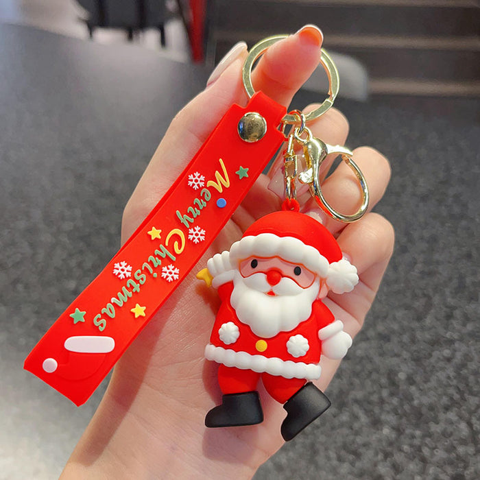 Wholesale Keychain Cute Christmas Tree Little Elk Christmas Socks