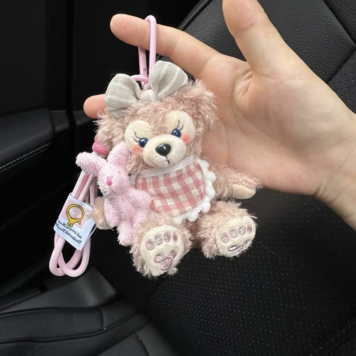Wholesale Handmade Doll Bag Gift Bear Plush Car Keychain Pendant