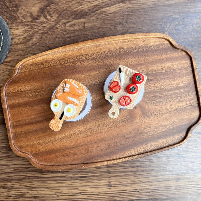 Wholesale 3D cutting board vegetable and phone stand