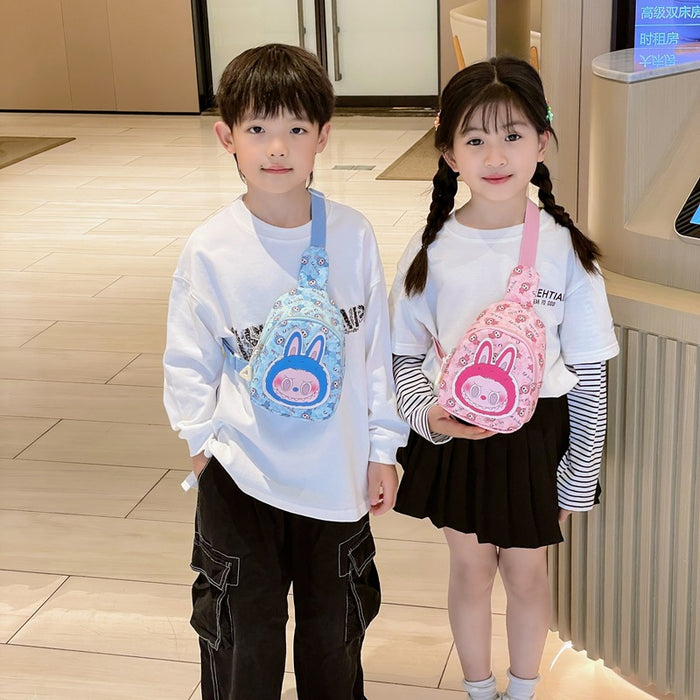 Wholesale Children's chest bag cartoon crossbody bag shoulder bag