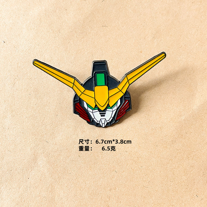 Wholesale Creative brooch cartoon free metal badge bag