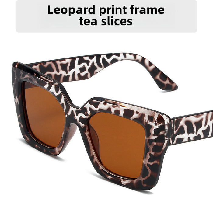 Wholesale Sunglasses New Large Frame Wear Sunglasses F Modified Face Shading Glasses