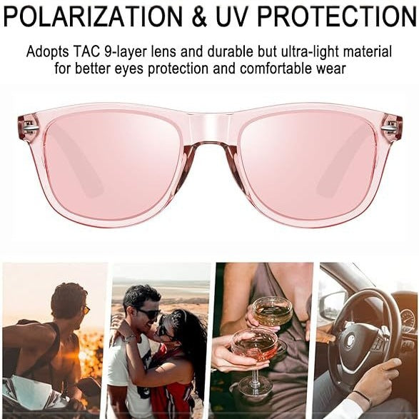 Wholesale Large frame polarized sunglasses, colorful and fashionable driving sunglasses