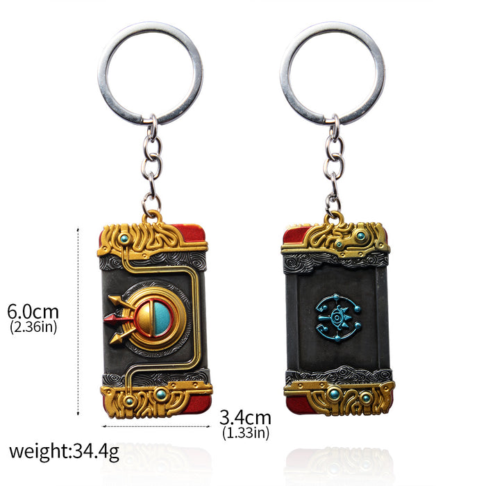 Wholesale Cartoon Bagpipe Necklace Keychain Set JDC-NE-YouM013