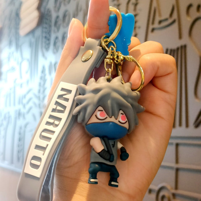 Wholesale Cartoon Doll Silicone Keychain JDC-KC-MingT278