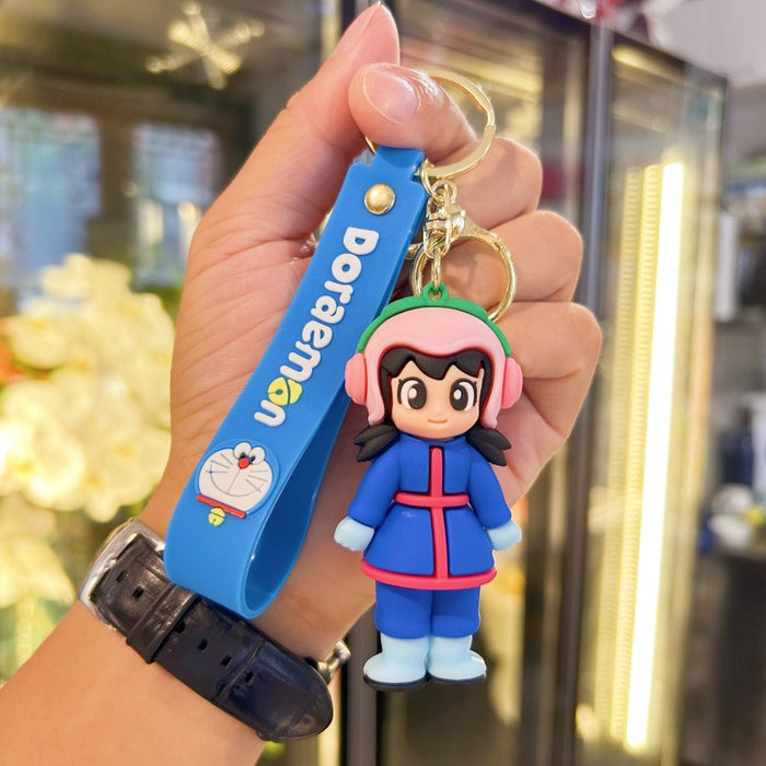 Wholesale PVC Cartoon Doll Keychain JDC-KC-WuYi118