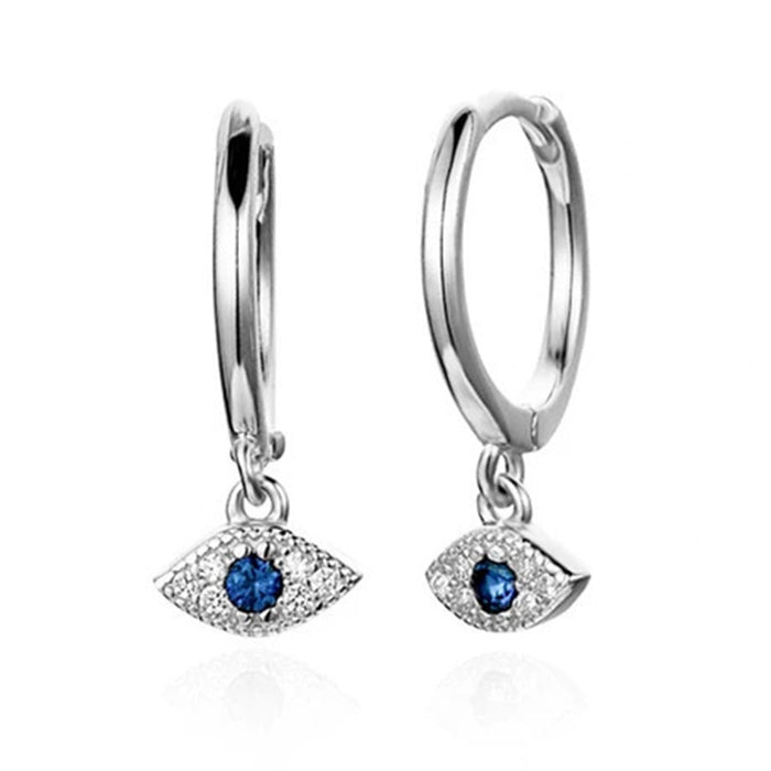 Wholesale Demon' s Eye Bright Stone Earrings