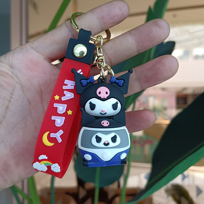 Wholesale Children's Cute Cartoon PVC Keychain JDC-KC-YiChang022