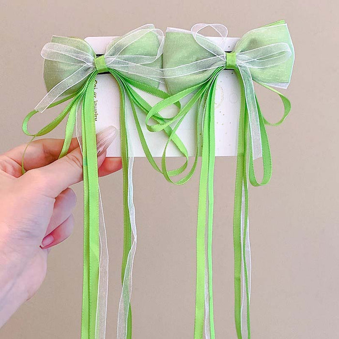 Wholesale Children's Bow Ribbon Hairpin Baby JDC-HC-DF005