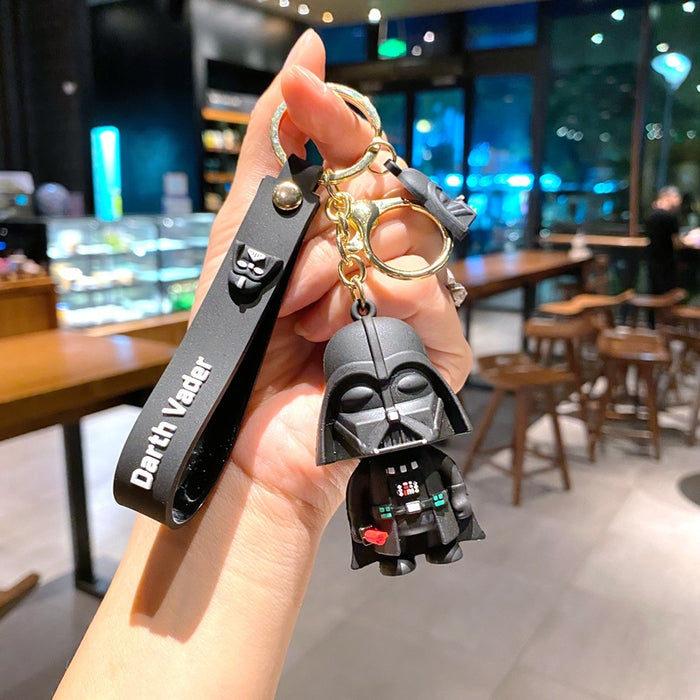 Wholesale Rubber Doll Car Keychain Bag PendanPendant Keychain