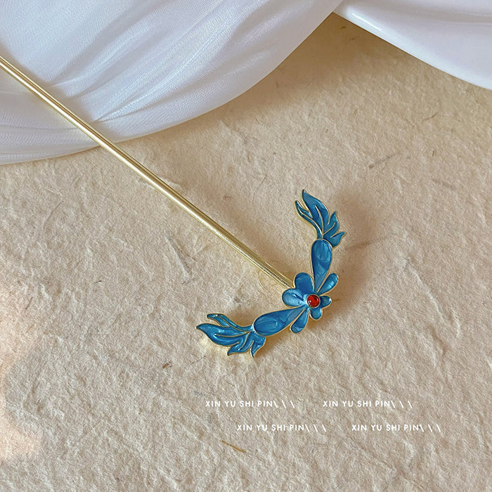 Wholesale Flower hairpin design, niche design, retro outfit, matching accessories